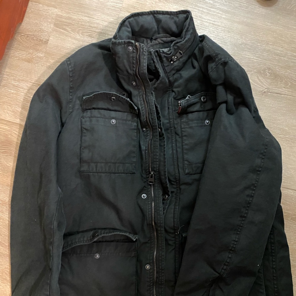 Levi's Men's Washed Cotton Military Jacket
 Medium